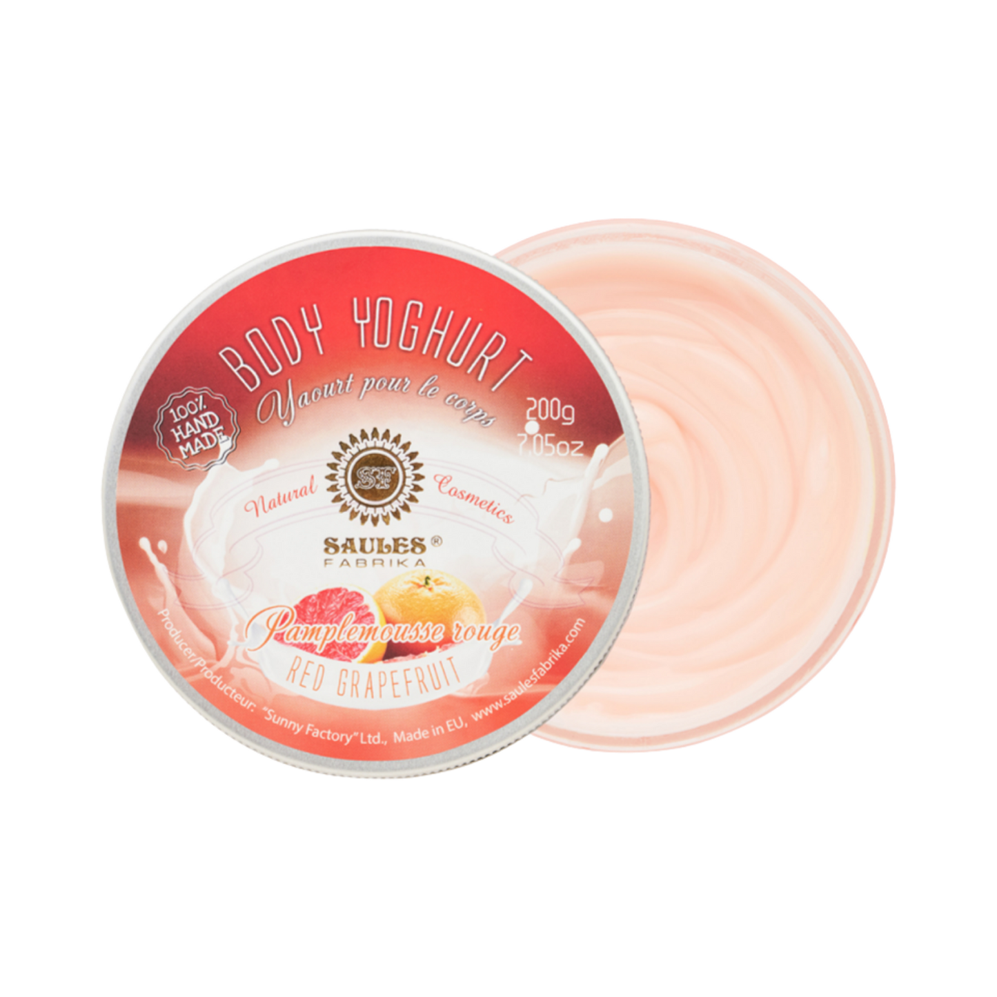 Saules - Body Yoghurt Grapefruit 200g