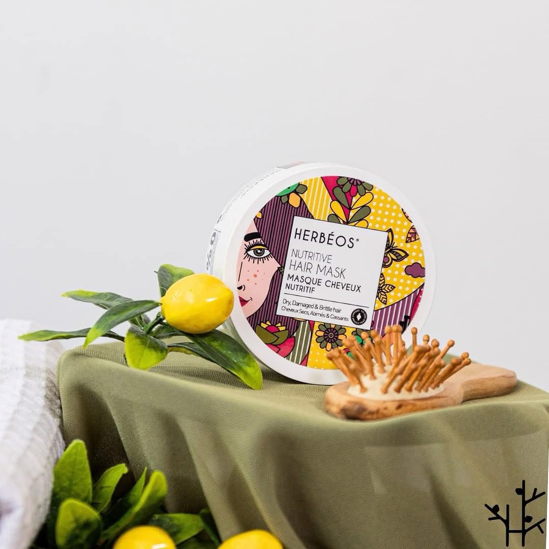هيربيوس – قناع مغذي ومرمم للشعر 250 مل
