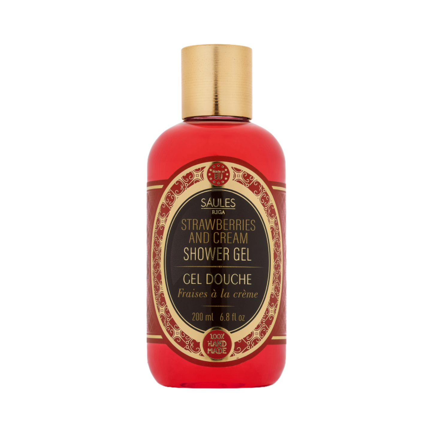 Saules - Shower Gel Strawberries & Cream 200ml