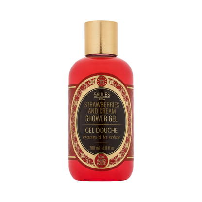 Saules - Shower Gel Strawberries & Cream 200ml