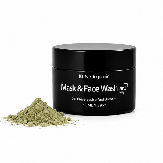 KLN Organic - Mask & Face Wash 2in1 50ML