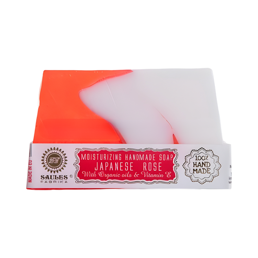 Saules - Bar soap Japanese Rose 80g