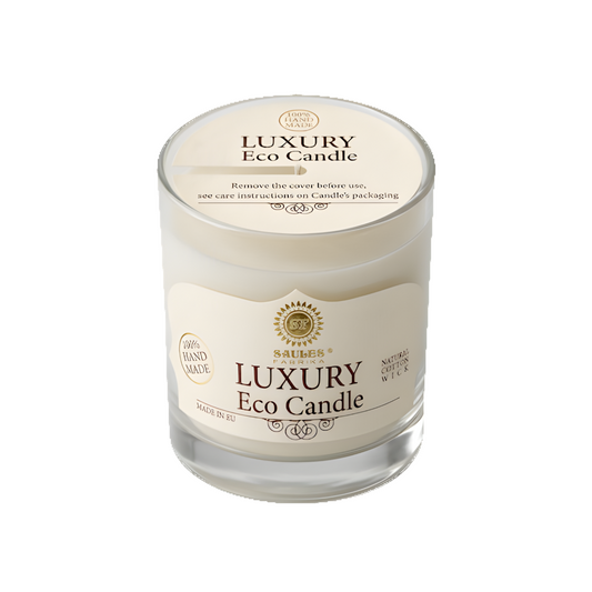 JASMINE-GREEN TEA - Coconut Wax Candle in Glass