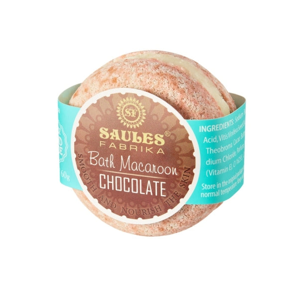 Saules - Bath Macaron Chocolate 60g