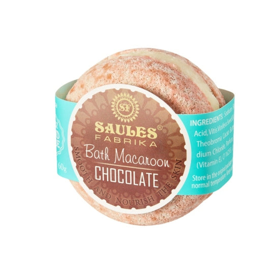 Saules - Bath Macaron Chocolate 60g