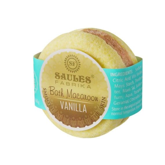 Saules - Bath Macaron Vanilla 60g