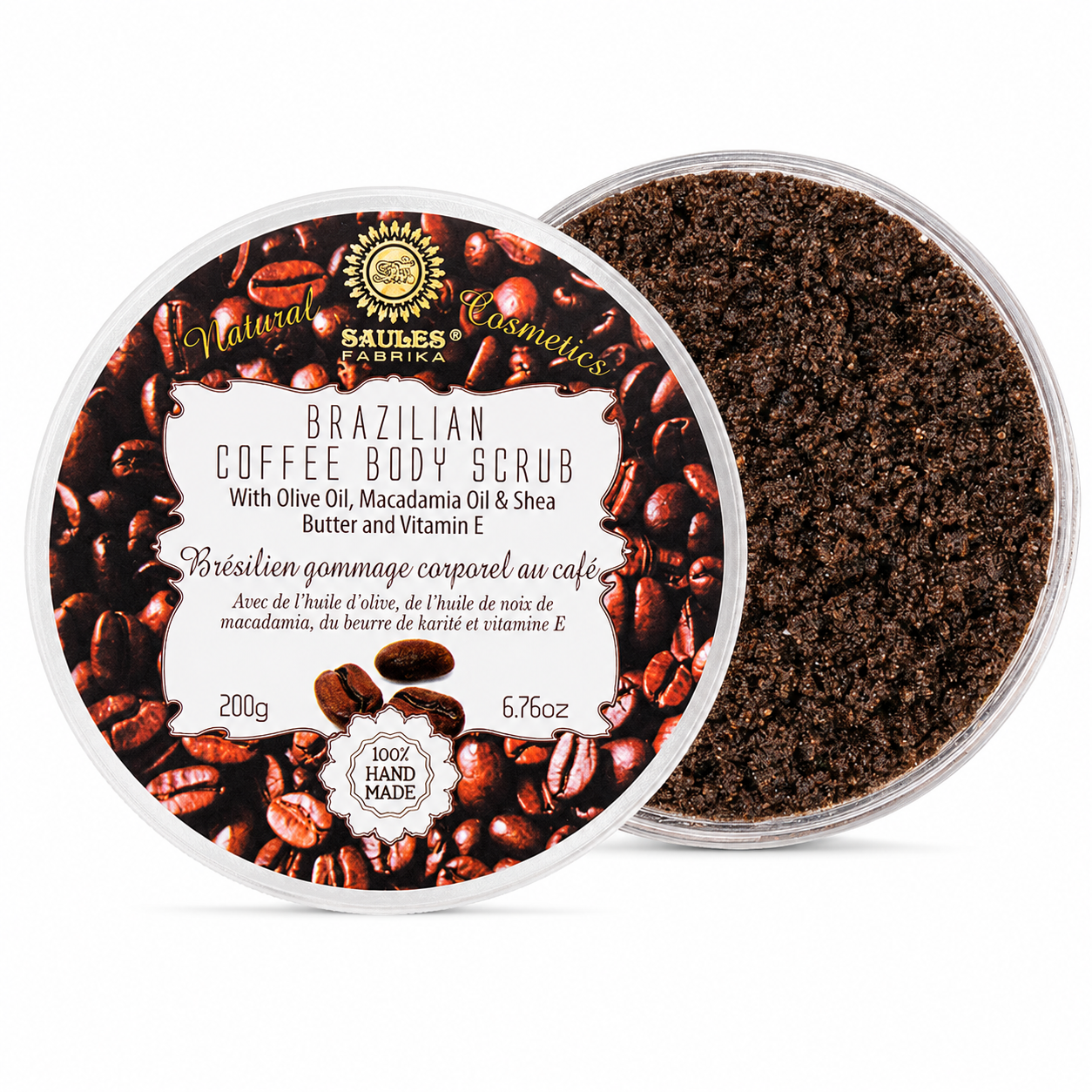 Coffee Body Scrub -Saules 200 g
