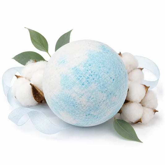 Saules - Foaming Bath Bomb Cotton Softness 145g