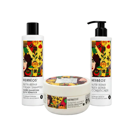 HERBÉOS Nourishing Repairing Complete Care Set